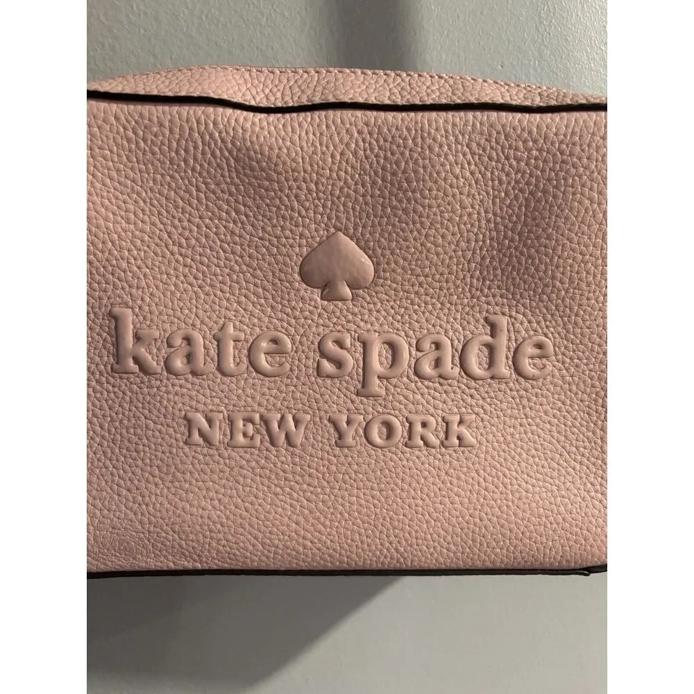 Kate Spade New York Sienne Logo‎ Camera Bag Blush Pink Crossbody Purse